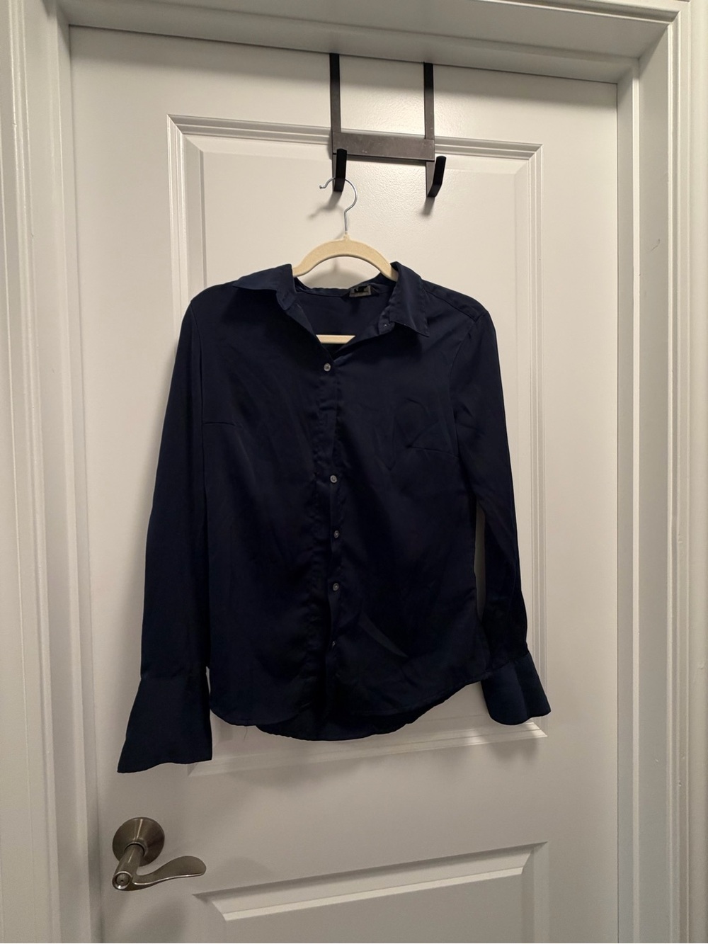 Banana Republic Navy Button-Down Shirt
